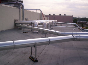 Clamp together style duct system.