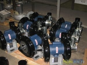 OEM Blowers with a Dual Shaft Motor