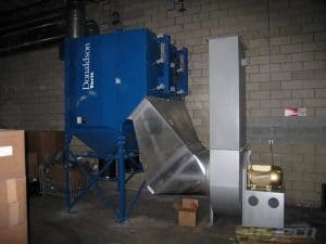 Central Weld Smoke Dust Collector with Fan and Silencer