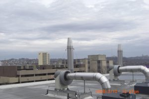 Fume Exhaust Rooftop Installation