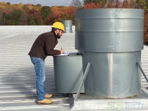 Ventilation system review with field measuring and inspection is a SysTech offering.