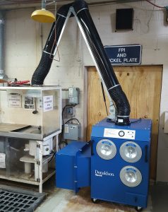 Donaldson Torit Portable Dust Collector With Extraction Arm