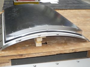 Explosion Panel in Curved Insulated Configuration