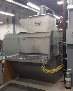 Wet Dust Collector on Aluminum Grinding