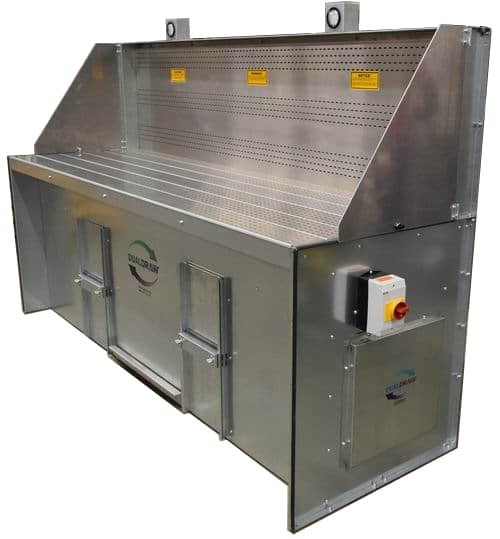 Downdraft Bench | Vented Back | DualDraw | Model BG3060A