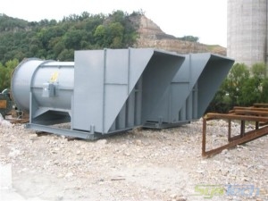 Attenuated Cooling Fans For Cement Plant Baghouse Dust Collector