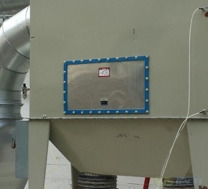 Explosion Vent Retrofit on a Farr Dust Collector