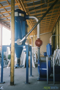 Central Vacuum System on Modular Home Production Line